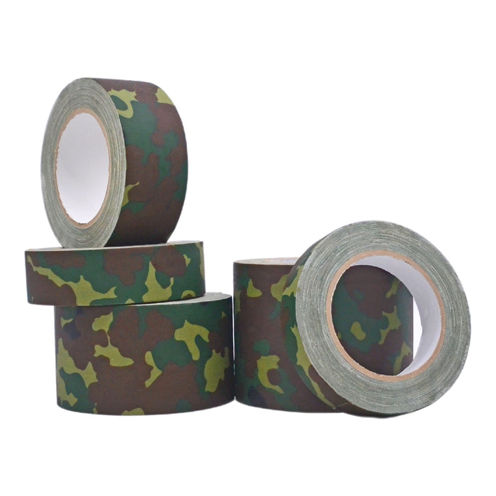 multiple rolls of camoflauge duct tape