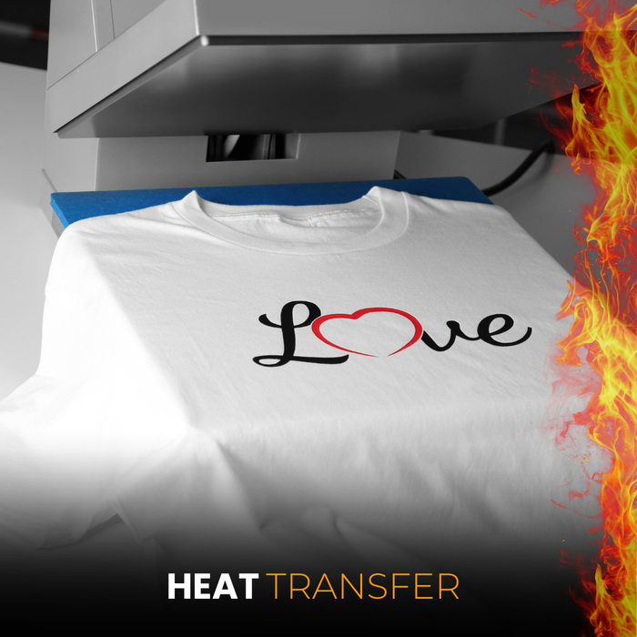 infographic about polyester tape mentioning it is great for shirt printing