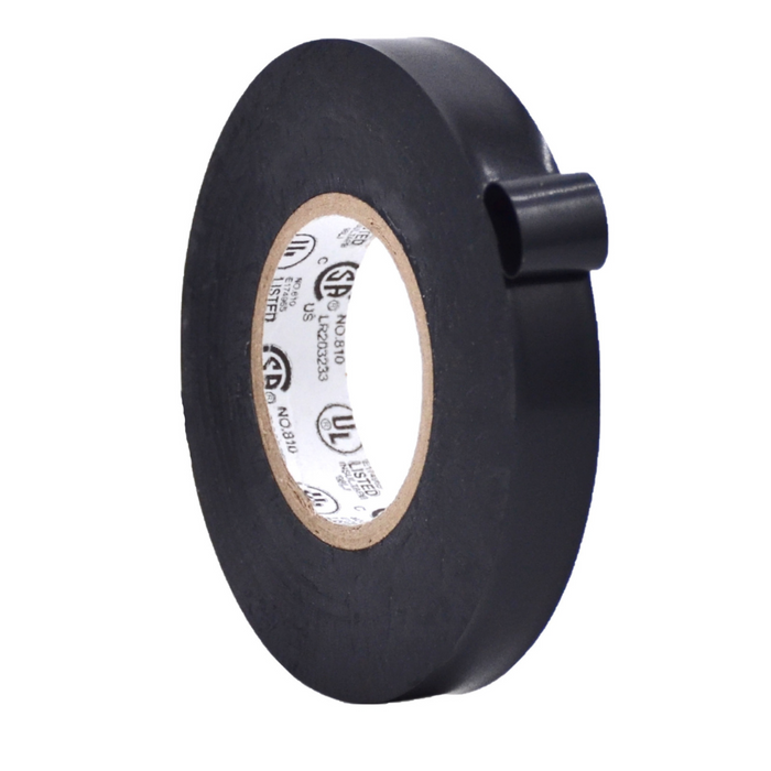 3 inch roll of Black Electrical Tape in bulk, multiple color options available