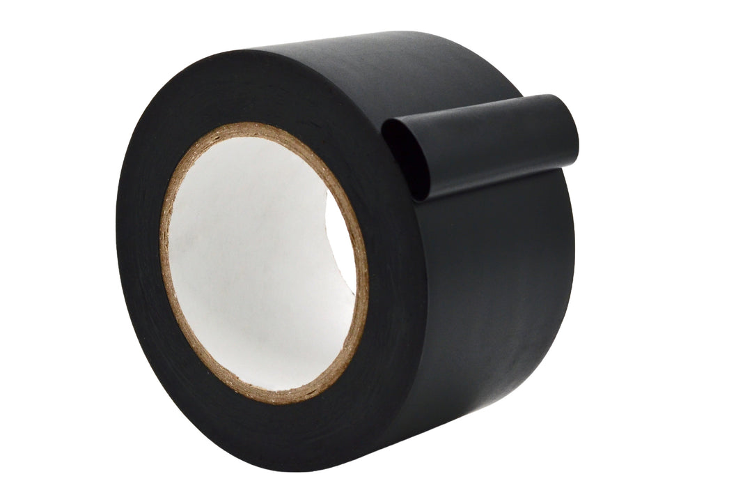 Black roll of 4 inch Pipe wrap or surface protection tape