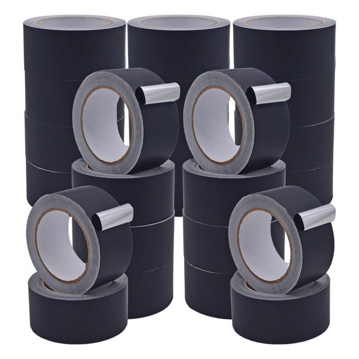 Matte Black Aluminum Foil Tape With Liner | AFTB20A (2 Mil, 27 yd)