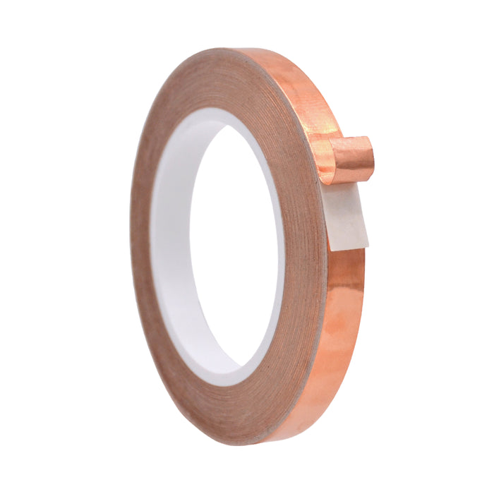 Close up Copper Foil Tape roll - 3/8 inch wide