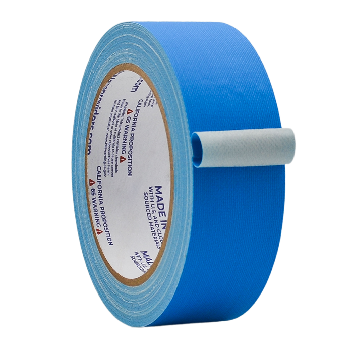 Gaffer Tape - Standard Grade - 60 FT | GTC12  (0.5" to 49" wide)