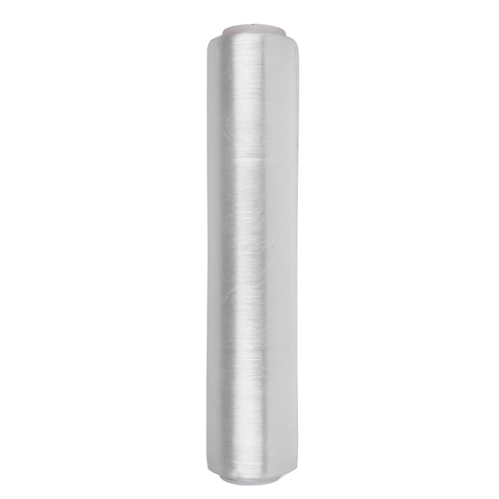 White background picture of a Plastic Stretch Wrap roll for packaging (80 Gauge)