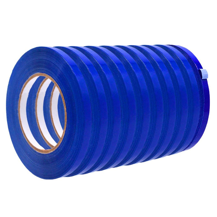 Close up of a roll of Poly Bag Tape UPVC - white