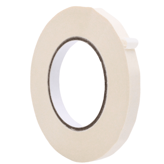 Close up of a roll of Poly Bag Tape UPVC - white
