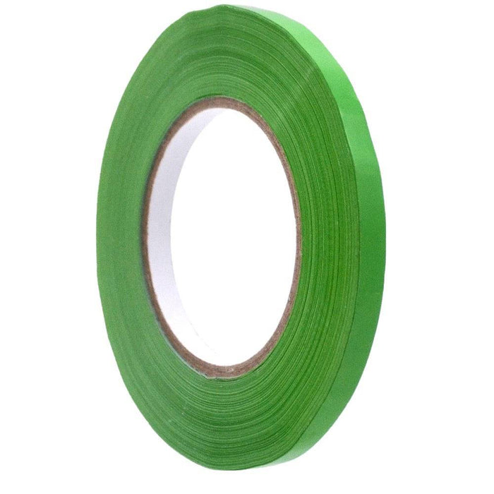 Close up of a roll of Poly Bag Tape UPVC  - light green