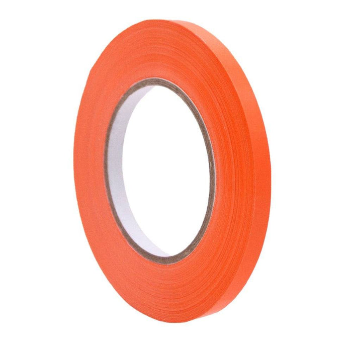 Close up of a roll of Poly Bag Tape UPVC  - orange