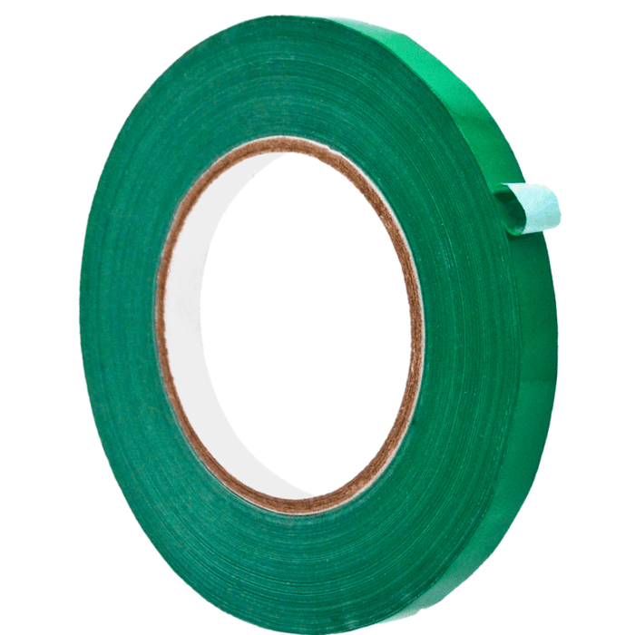 Close up of a roll of Poly Bag Tape UPVC - white