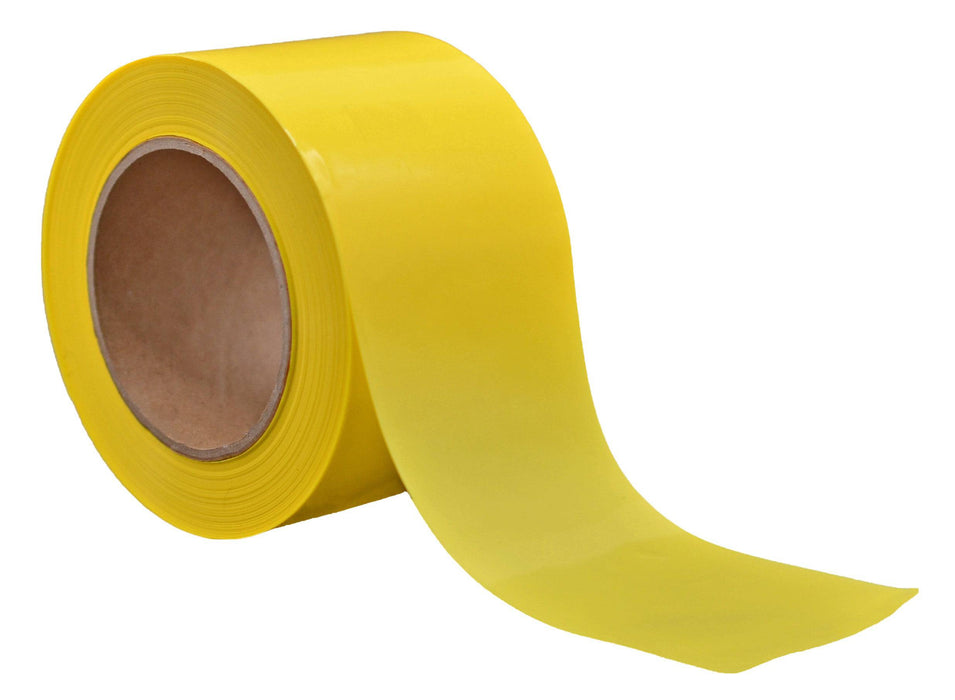 Non-adhesive Red and White Striped Barricade Tape - 1000FT - Available in bulk