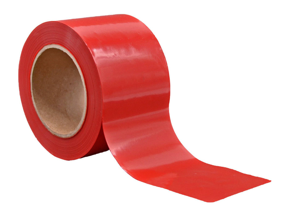 Non-adhesive Yellow Barricade Tape - 3 in x 1000FT - Available in bulk