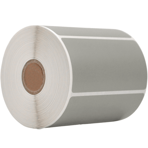 gray Nametag Sticker Direct Thermal  Label Roll