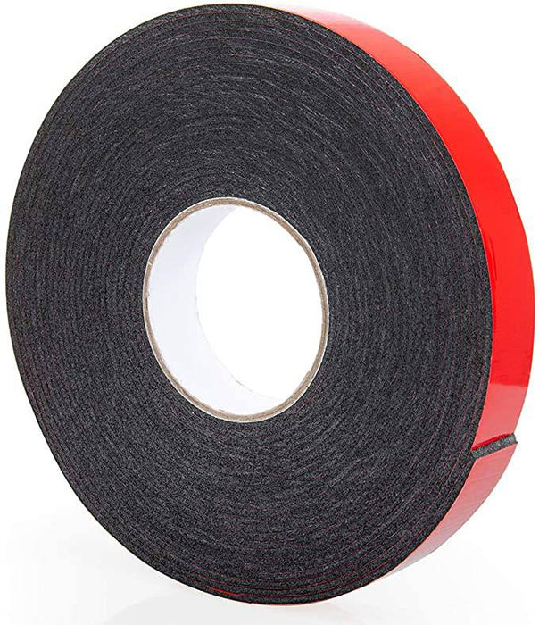 Double Sided Foam Tape with red outer lining