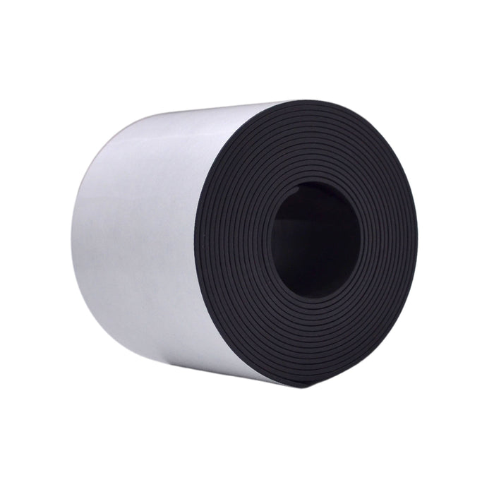 Picture of a magnetic tape roll on a white background