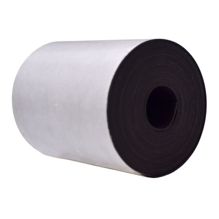Picture of a 3 inch wide magnetic tape roll on a white background