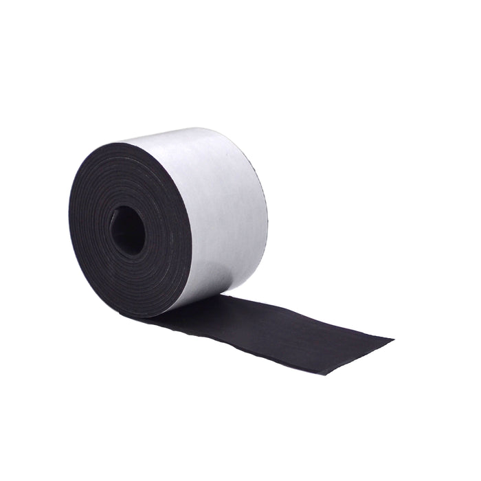 Ultra-thin heavy duty magnetic tape roll