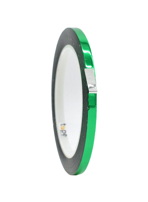Metalized shiny tape roll - all colors and sizes available