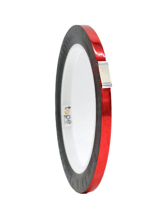 Metalized shiny tape roll - all colors and sizes available