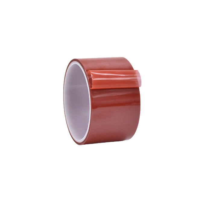 Roll of red polyester tape, high temperature resistant tape