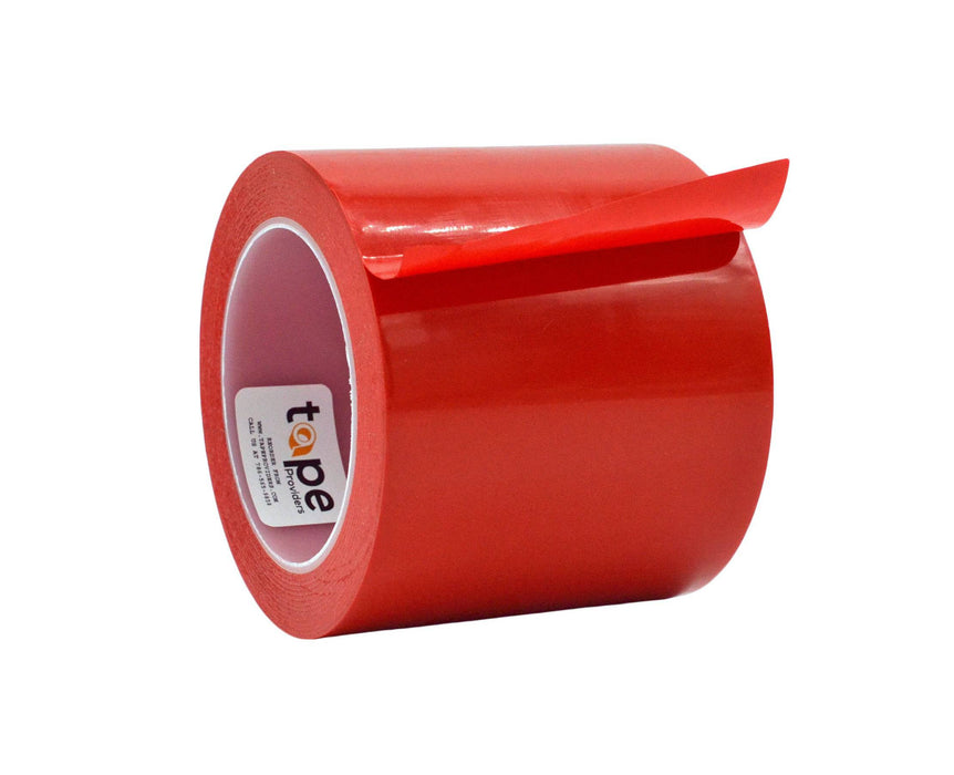 Roll of 3 inch red tarp repair tape