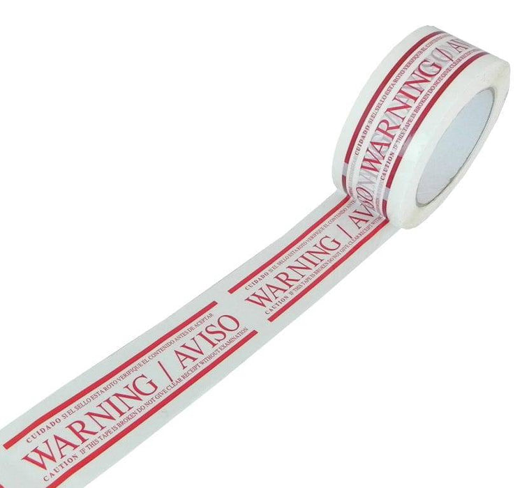 Warning / Aviso Carton Sealing Tape
