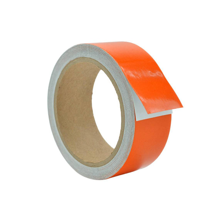 close up of a roll of retroflective tape - 1/4 inch