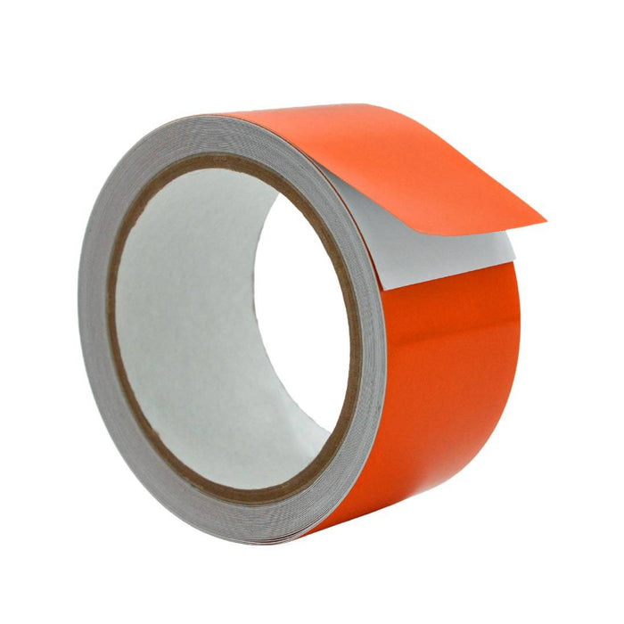 close up of a roll of retroflective tape - 1/4 inch