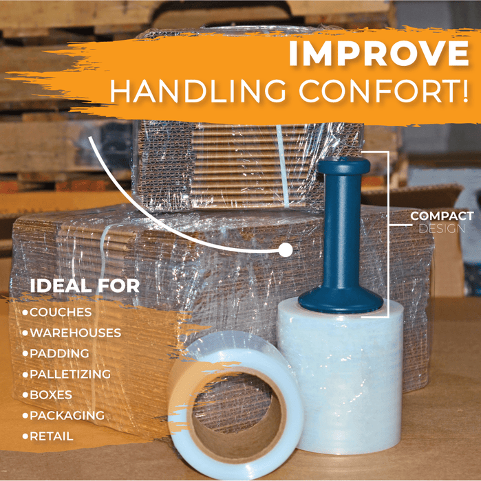 infographic aboutstretch film mentiong it is essential for moving