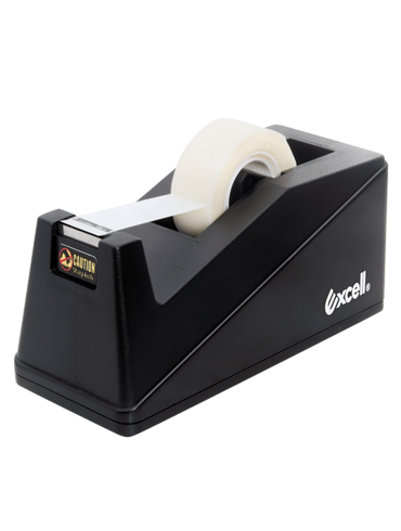 Table top single roll tape dispenser