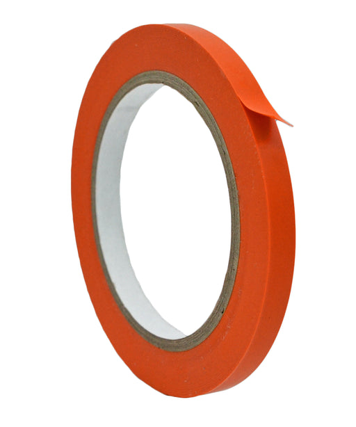 3/8 inch roll of Racing Orange Industrial marking tape