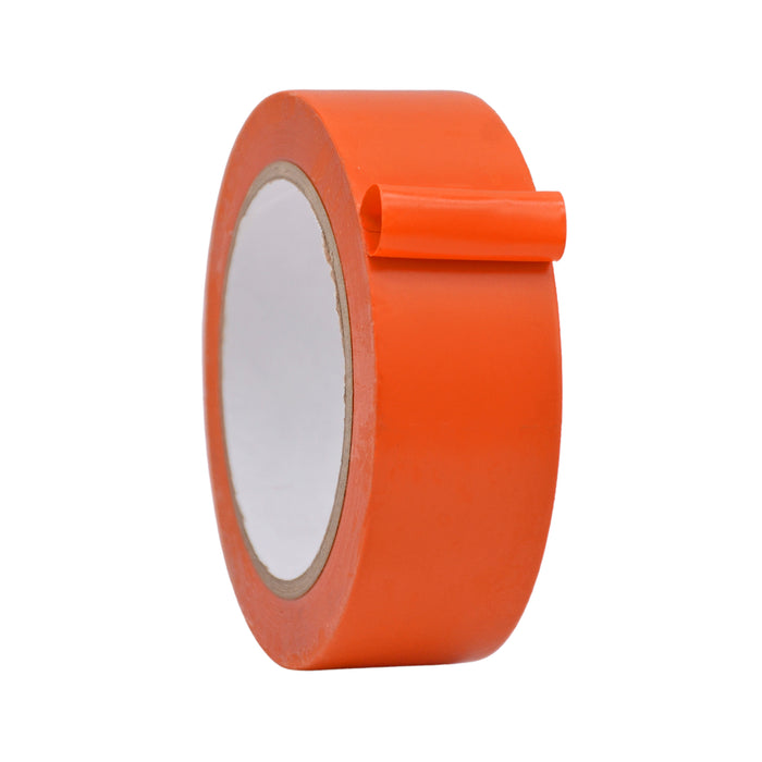 1.5 inch Roll of Racin g Orange vinyl Floor Marking Line making Tape