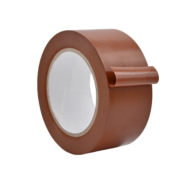 2 inch Roll of Brown vinyl Floor Marking Line making Tape