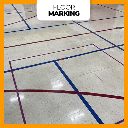 floor marking vinyl tape