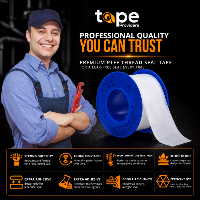PTFE Teflon Tape - 520 Inch | PTST35