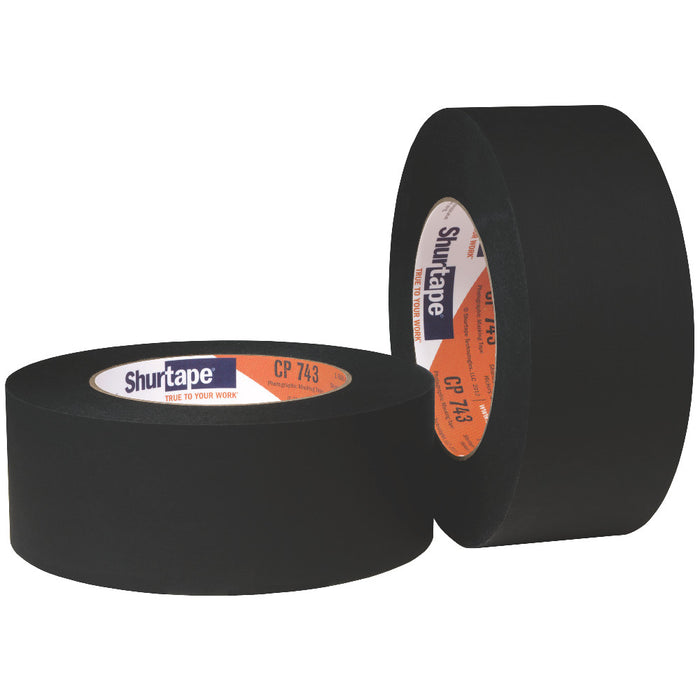 Shurtape CP 743 – Specialty Grade, Photographic Black Masking Tape (Full Pallet)