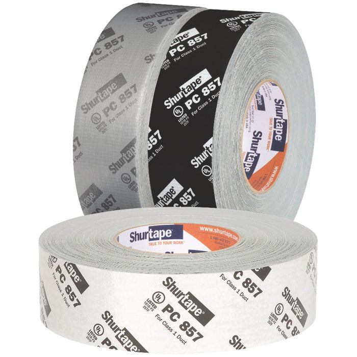 Shurtape PC 857 – UL 181B-FX Listed/Printed Cloth Duct Tape (Full Pallet)