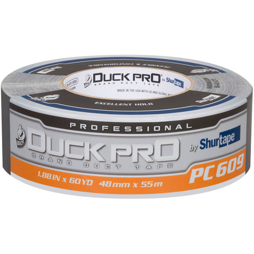 Shurtape PC 609 – Duck Pro Professional Grade, Co-Extruded Cloth Duct Tape (Full Pallet)