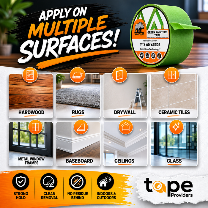 Green Painter's Tape | PMT22G (Made in USA)