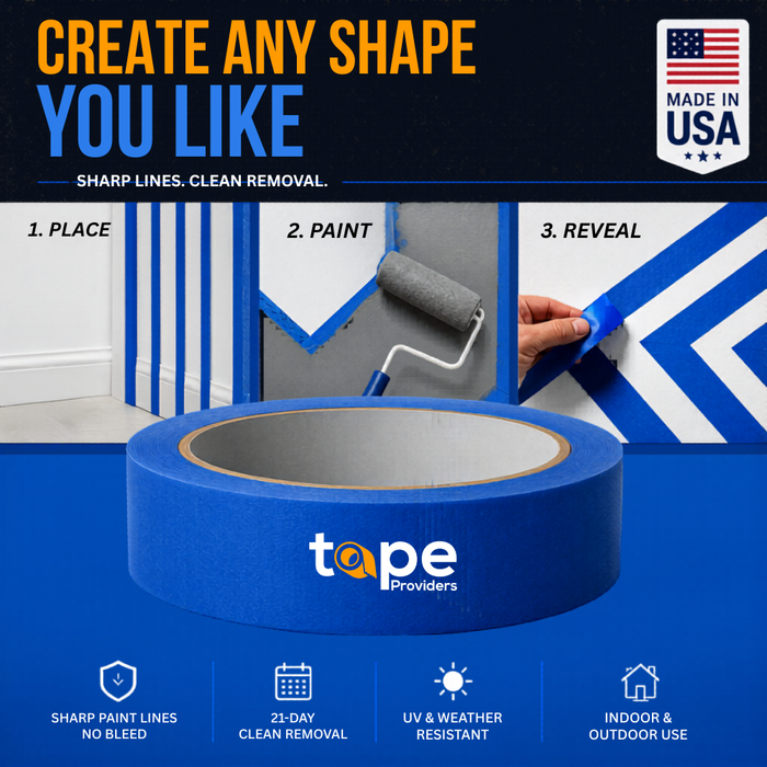 Blue Painter's Tape | PMT21B (Made in USA)
