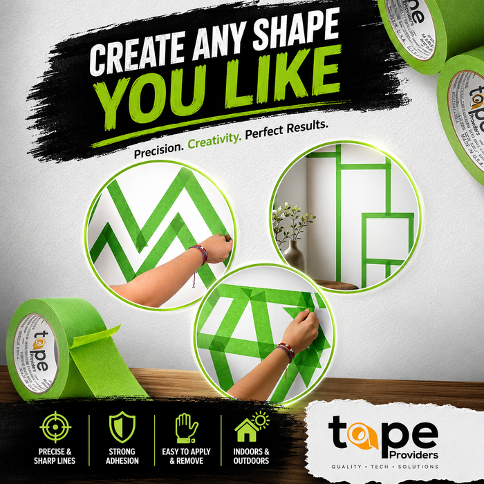 Green Painter's Tape | PMT22G (Made in USA)
