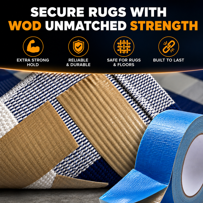 Double Sided Exhibition Carpet Tape - 25 Feet | DCCT110R (Made in USA)