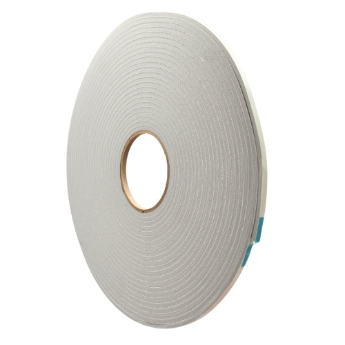 Gray PVC Foam Weather Stripping Tape | SSLDFT (Made in USA)