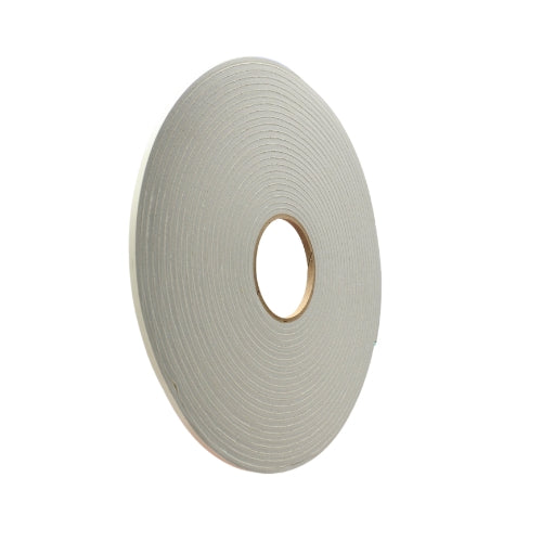 Gray PVC Foam Weather Stripping Tape | SSLDFT (Made in USA)