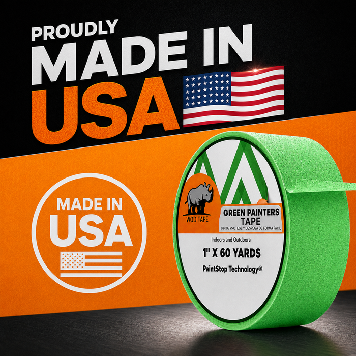 Green Painter's Tape | PMT22G (Made in USA)