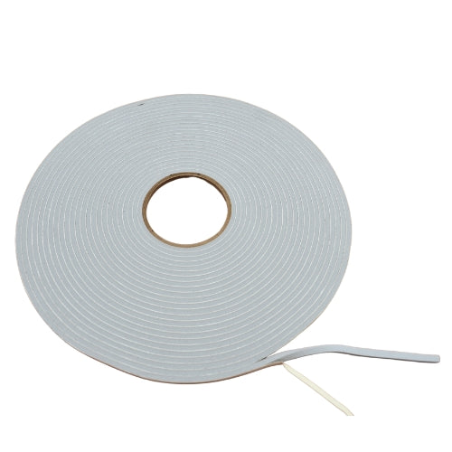 Gray PVC Foam Weather Stripping Tape | SSLDFT (Made in USA)