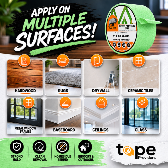 Green Painter's Tape | PMT22G (Made in USA)