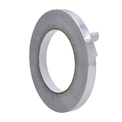 Close up of Aluminum foil tape roll 