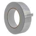 Close up of Aluminum foil tape roll 2 inch wide