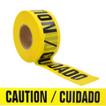 Caution Cuidado Caution Barricade Tape- 1000FT - Available in bulk