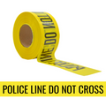 Yellow Police line do not cross tape roll - 1000ft - available in bulk